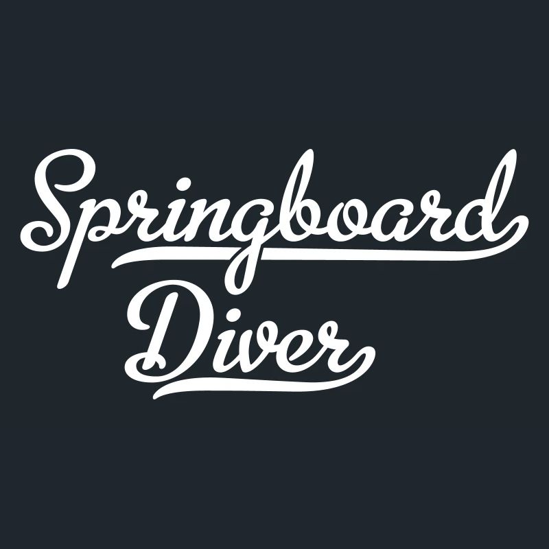 Springboard Diver Wasserspringer Turmspringer