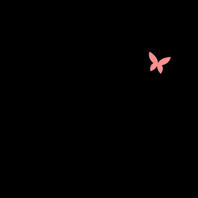 Letter N Initial letter Butterfly