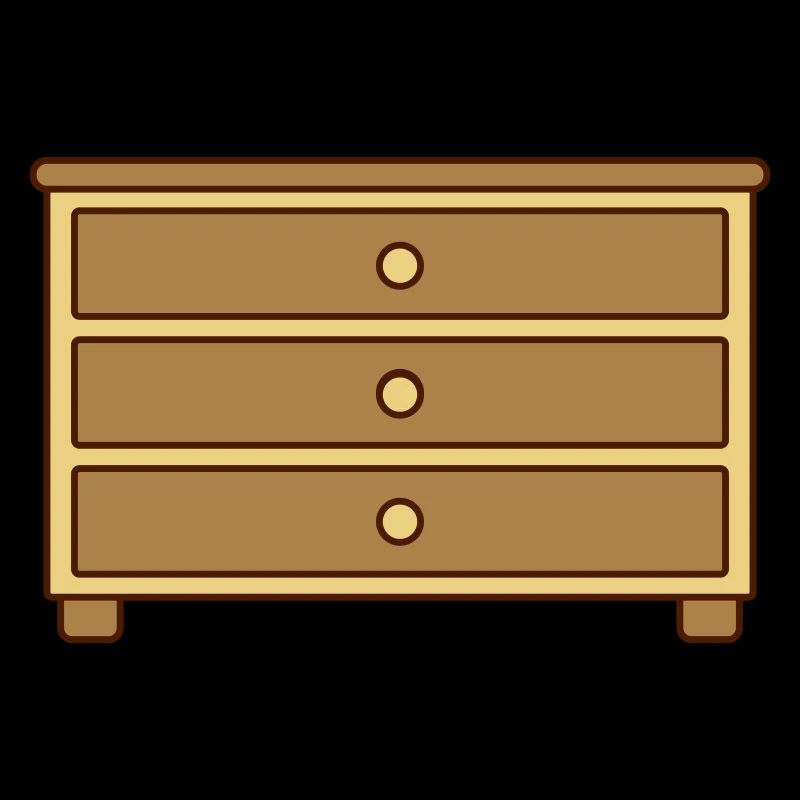 Schubladen Kommode Möbelstück Design