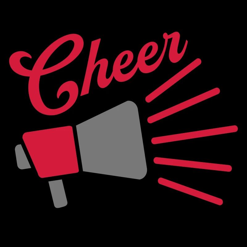 Symbole de parole du mégaphone Cheer