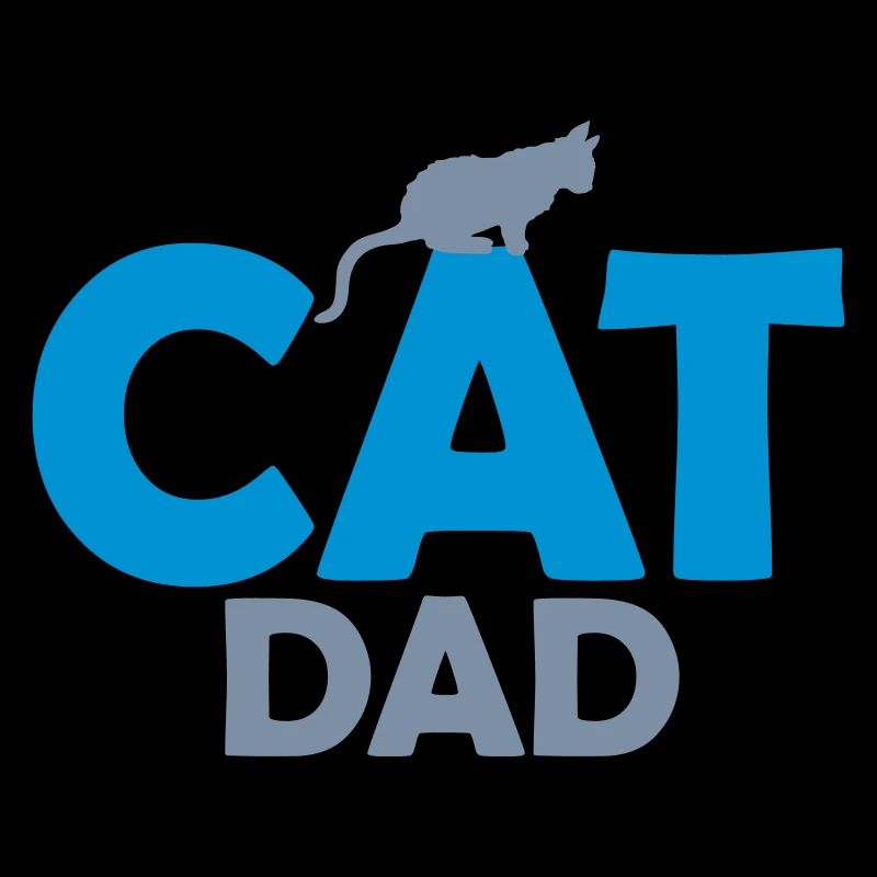 Conception du logo Cat Dad
