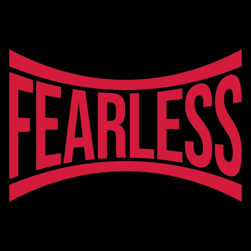 fearless Text Quote Design