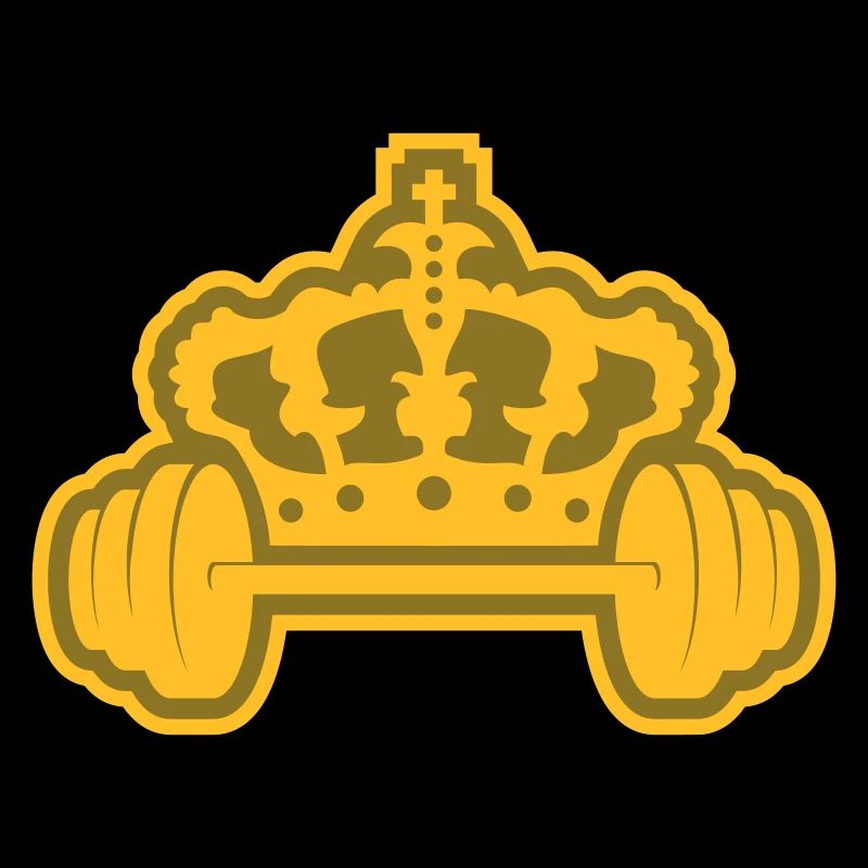 Conception du logo Krone Dumbbell