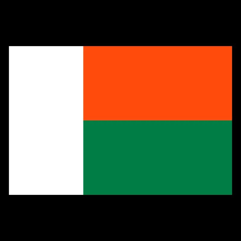 Flagge von Madagaskar