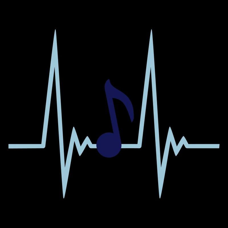 Musik Musiknote Puls Frequenz Note Herzschlag
