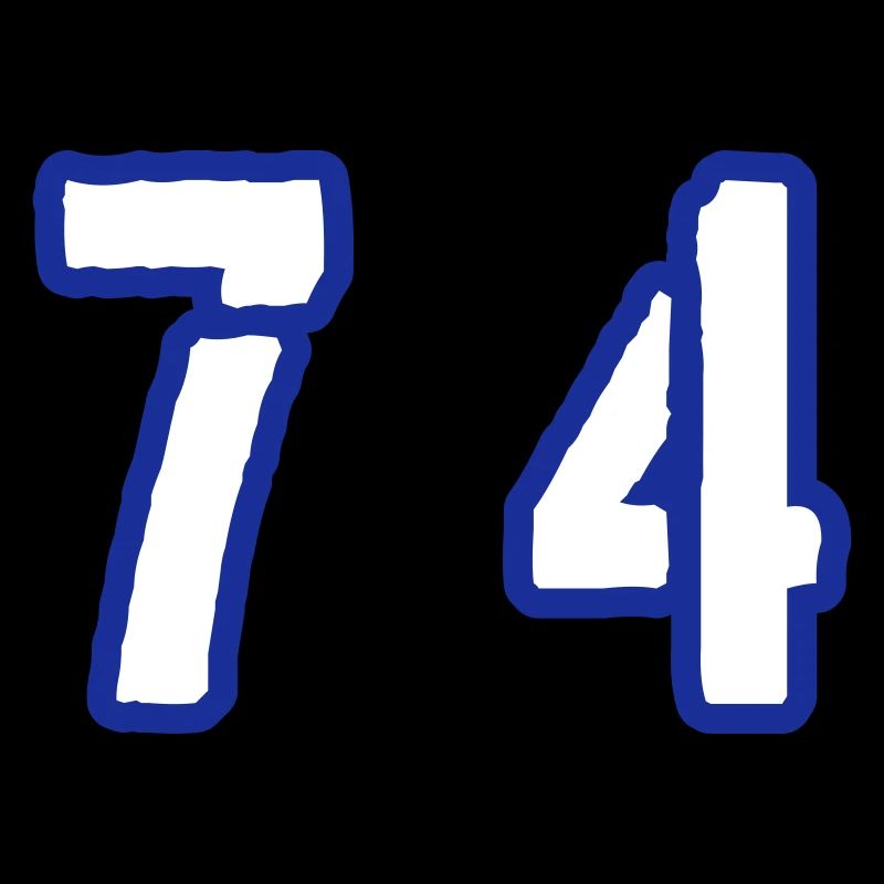 74 Symbole numérique