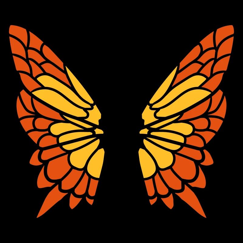 Schmetterling Fluegel Muster