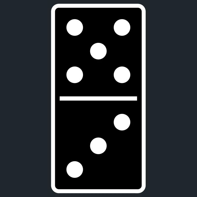 DOMINO STONE 5: 3 - VARIABLE COLOR - VECTOR DESIGN!