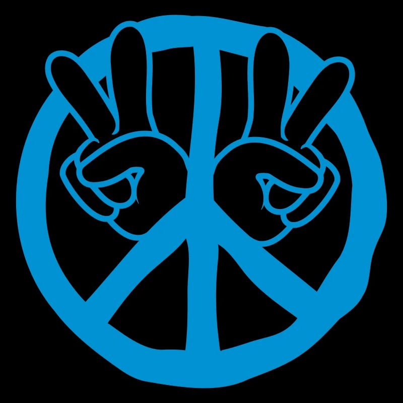 Symbole de paix des mains