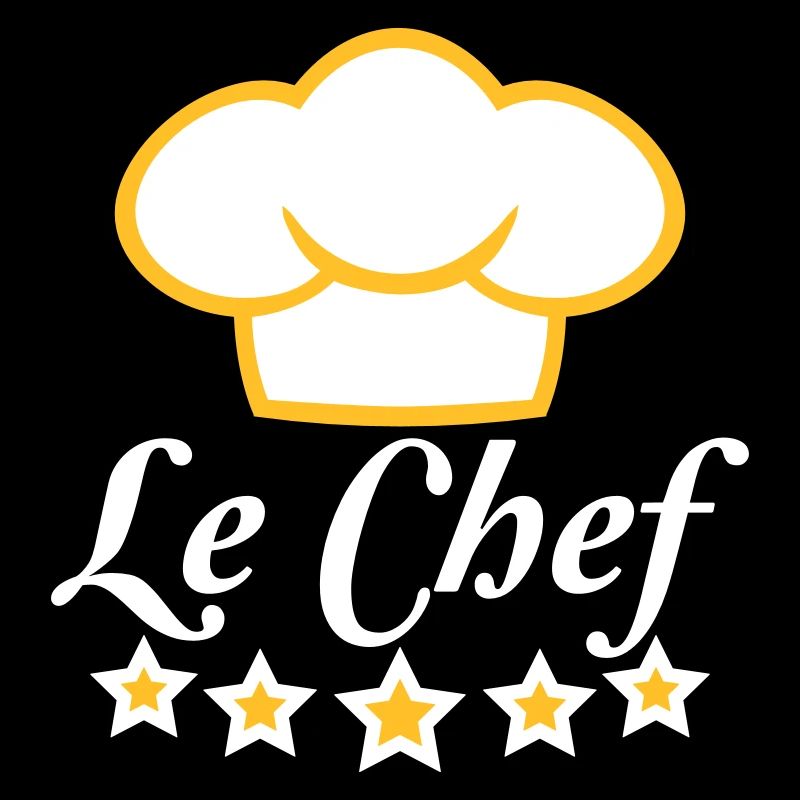 Le Chef toque de chef de cuisine 5 étoiles