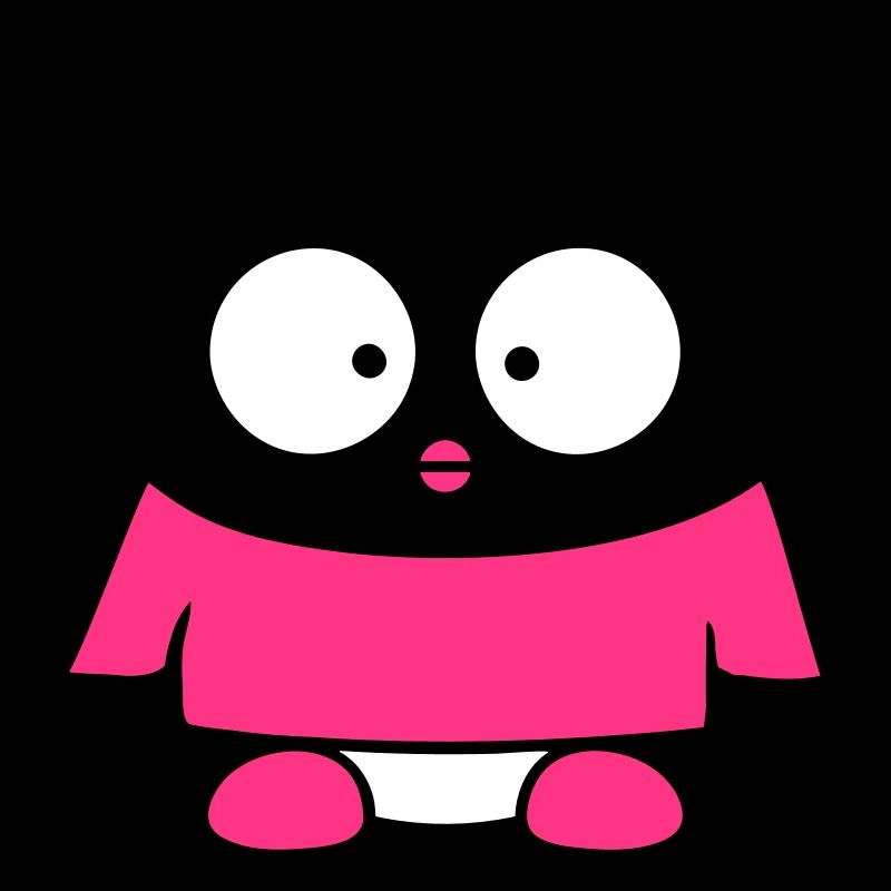 Mignon pingouin chemise bébé enfant bambin timide