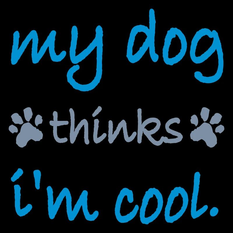 Dog thinks im cool
