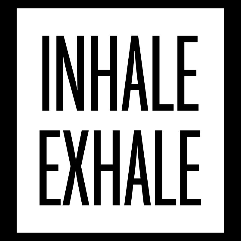 inhale exhale yoga quote