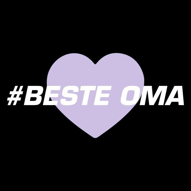 Beste Oma Herz Liebe