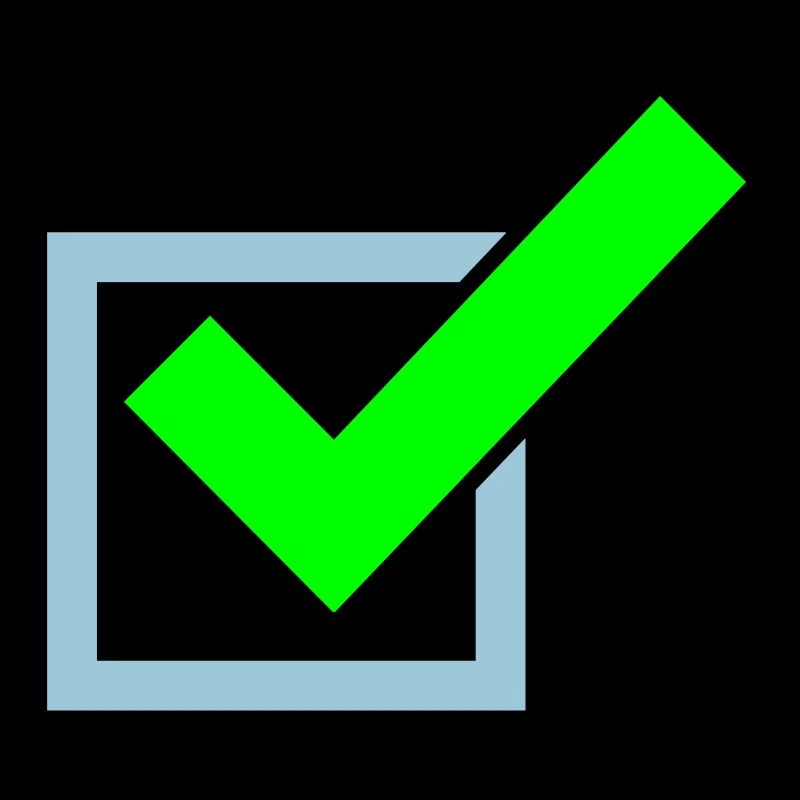 Tick Icône de coche