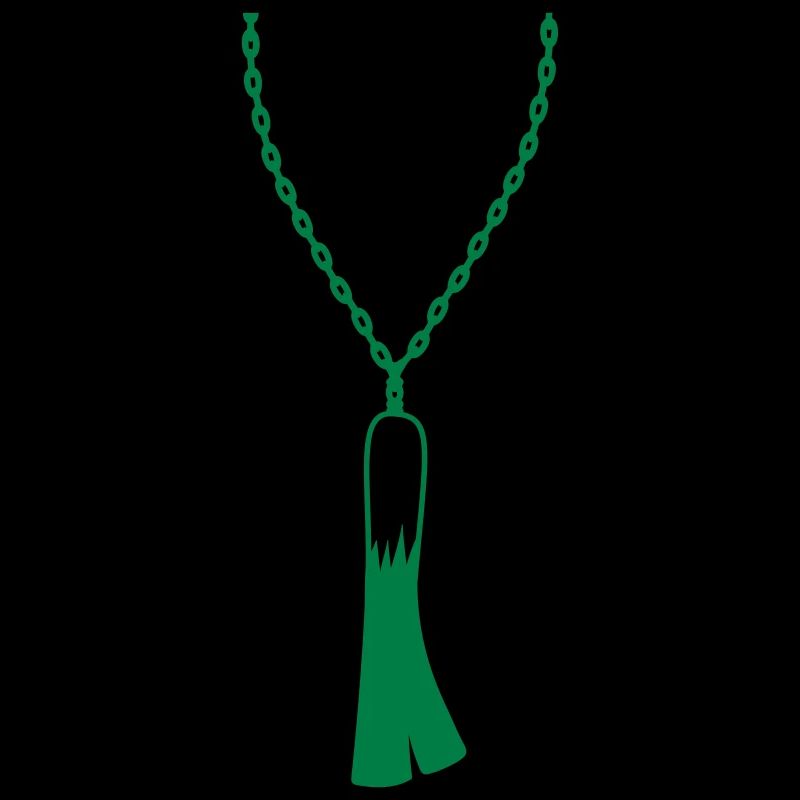 Collier poireau bijoux