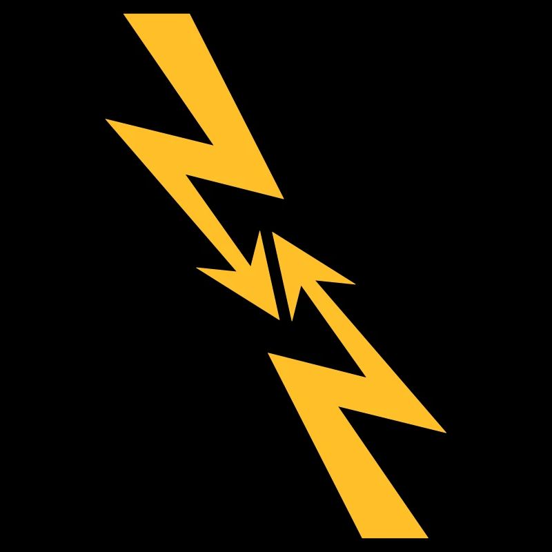 2 blitze elektrisch strom energie starkstrom achtu