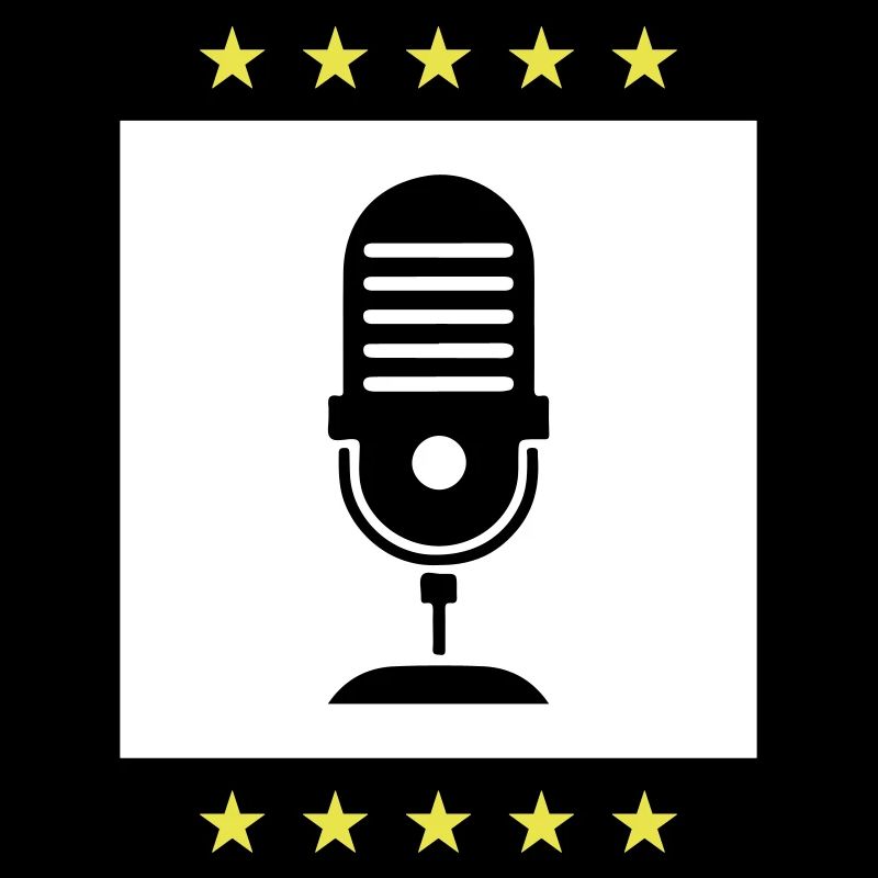 Podcast Logo Microphone