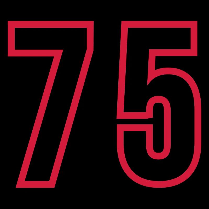 Maillot 75 Nombre d’années