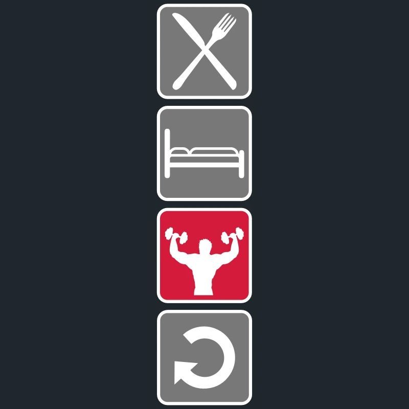 vertical logo eat sleep train repeat repeat sleep