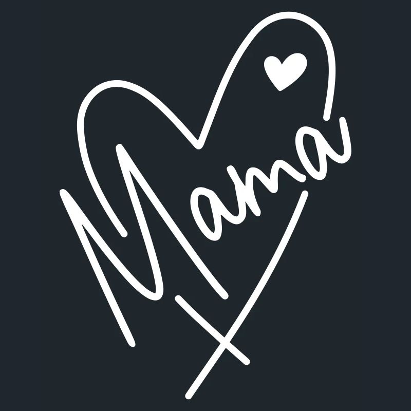Mama Herz Mutter Kind Liebe Muttertag Geschenk