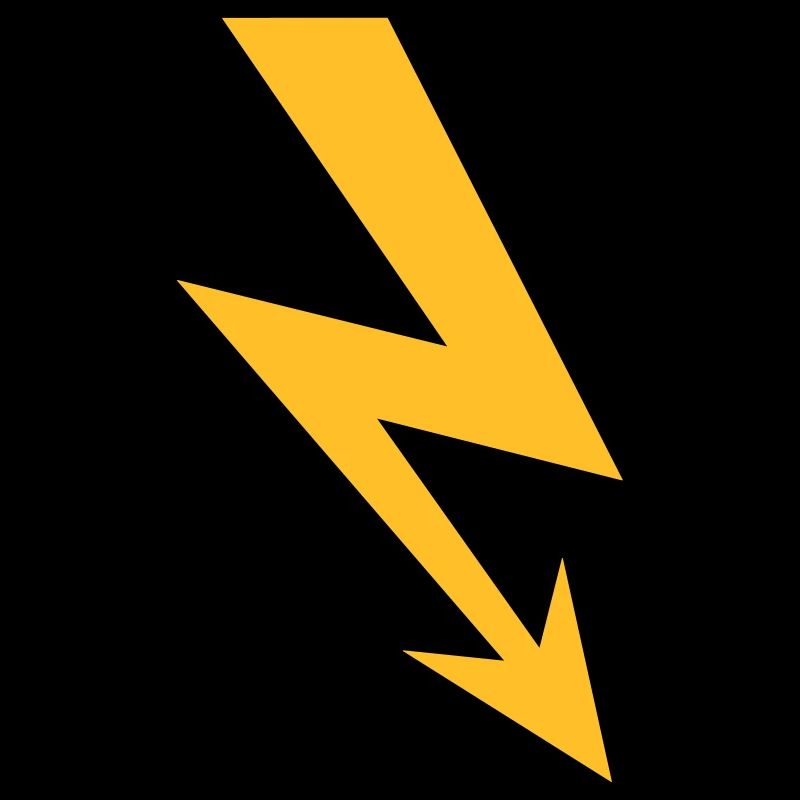 elektrisch blitz strom energie starkstrom achtung