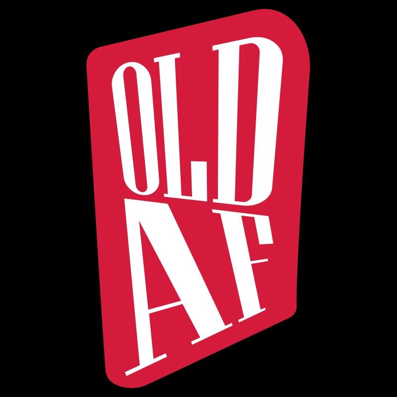 old AF Text Logo