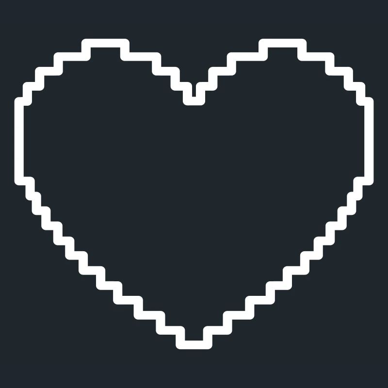 Rétro Pixel Heart