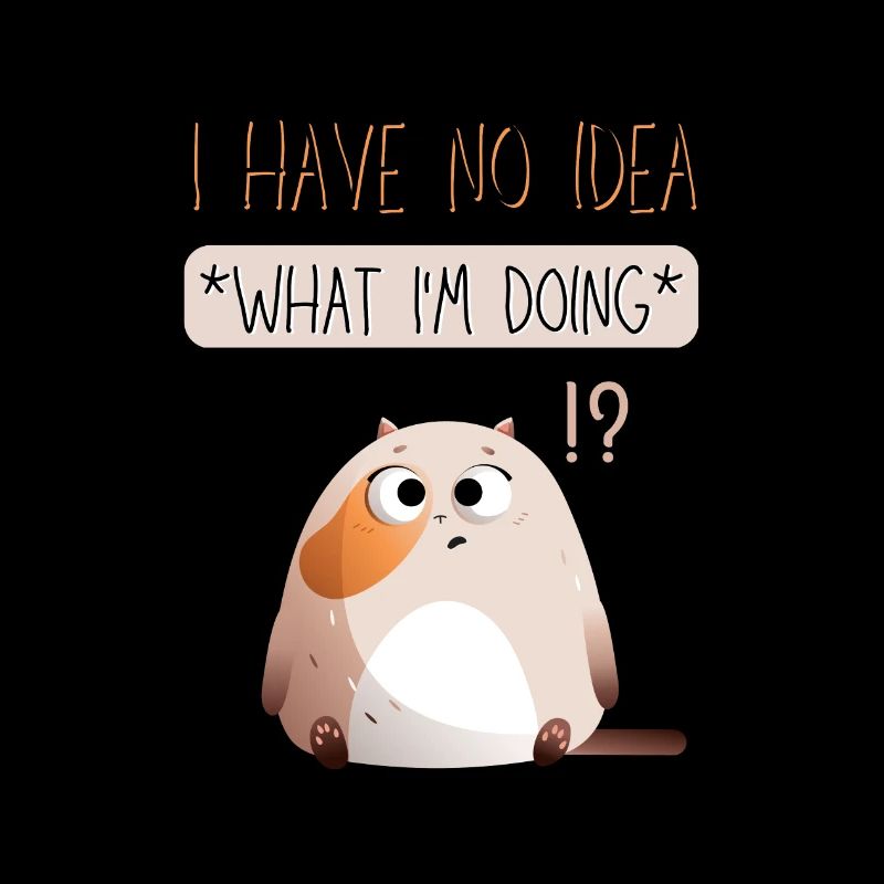 I Have No Idea What I'm Doing.