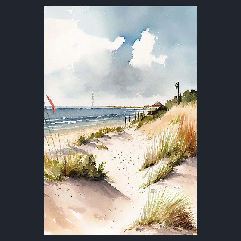 Beach and dunes
