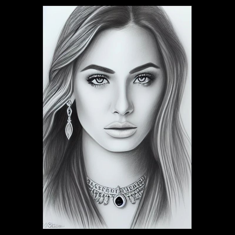 Femme avec des bijoux