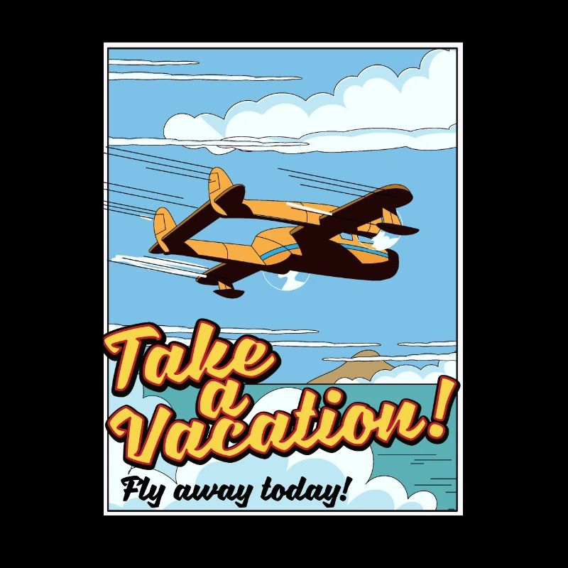 Machen Sie Urlaub! Fliegen Sie noch heute weg!