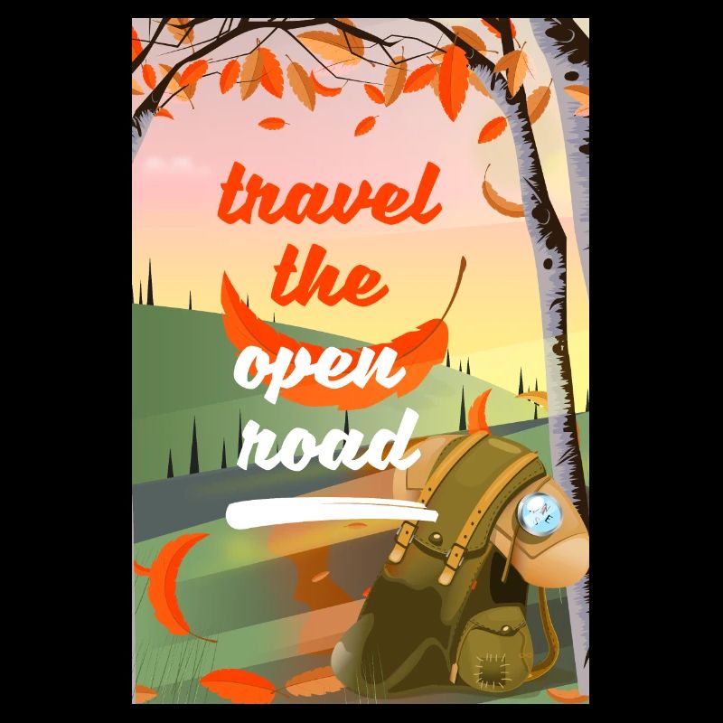 Parcourez la route ouverte