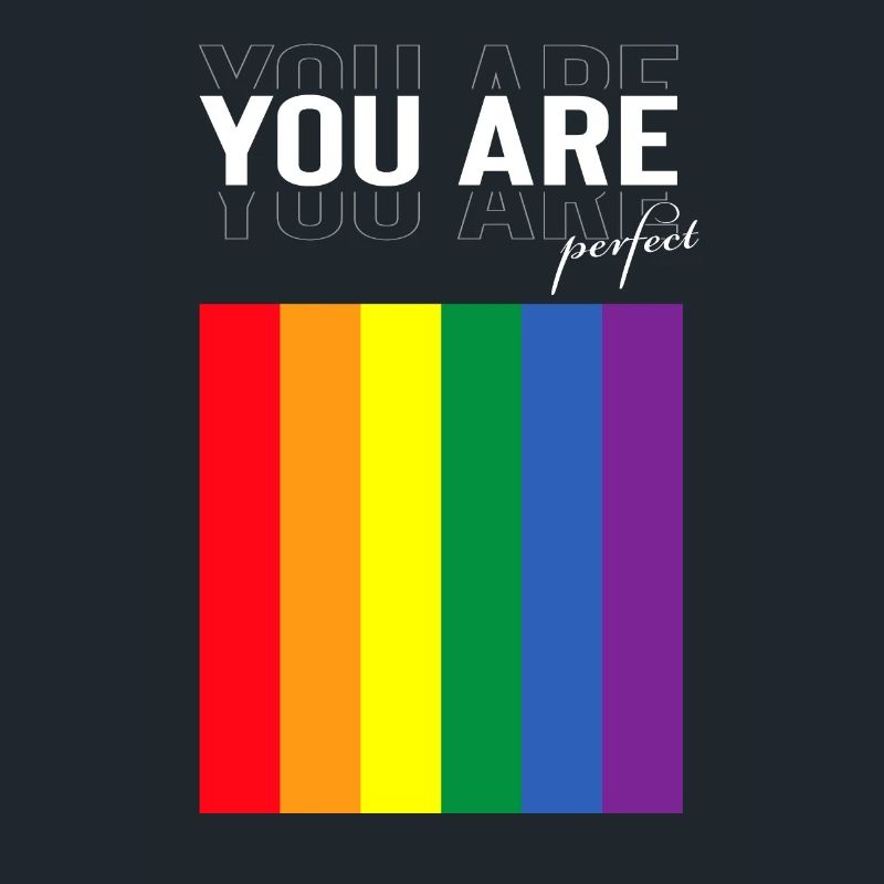 LGBTQ Du bist perfekt Design