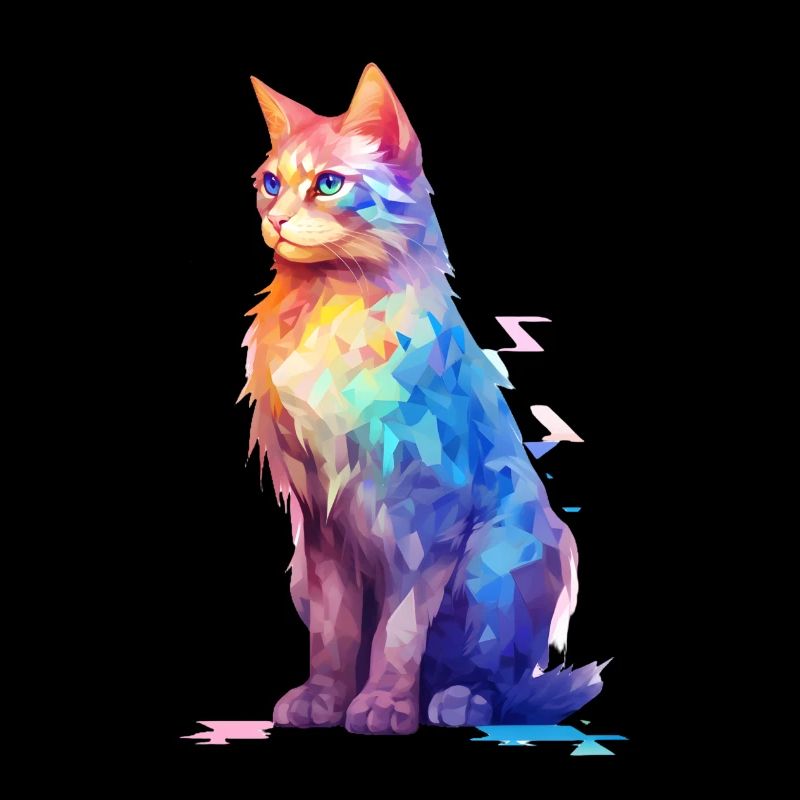 Hauts vibrants sur le thème des chats
