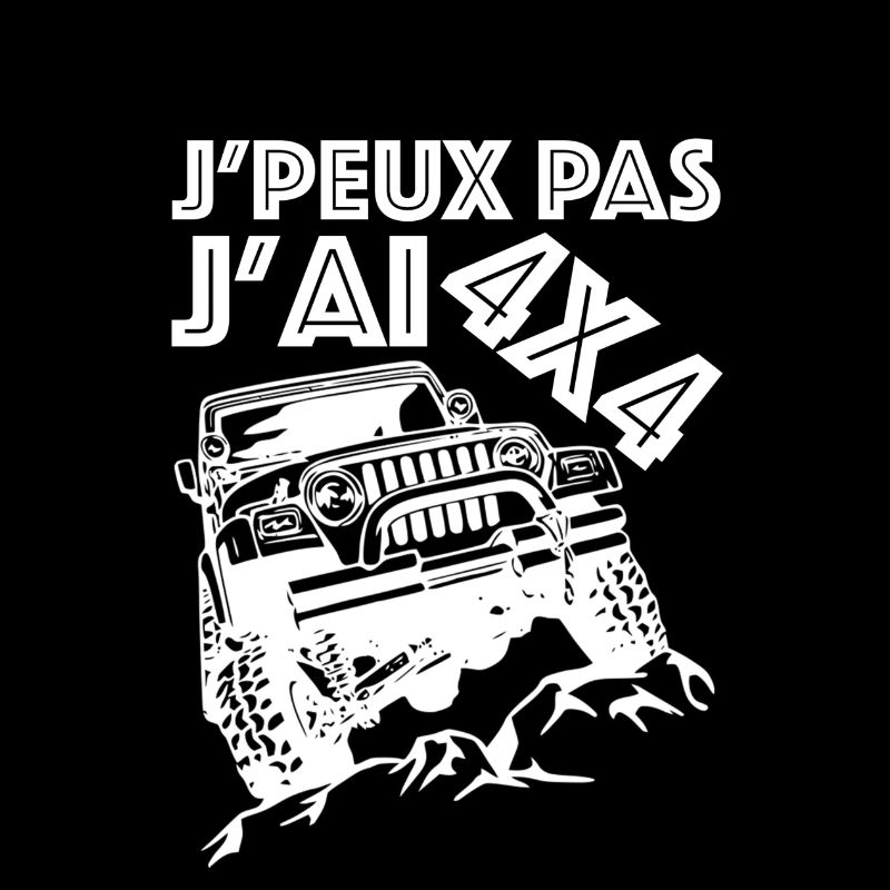 J'peux pas j'ai 4x4, avec un 4x4 blanc