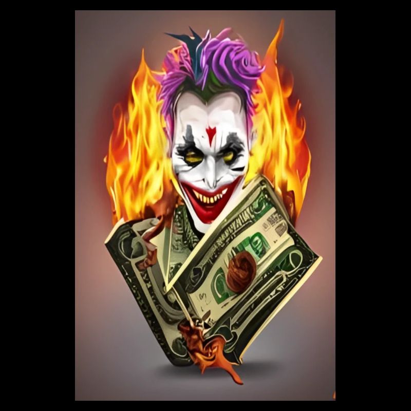 Dollar Joker Card