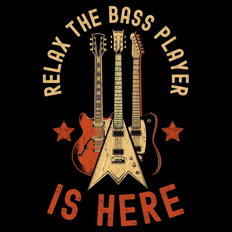 Relax the bass player is here