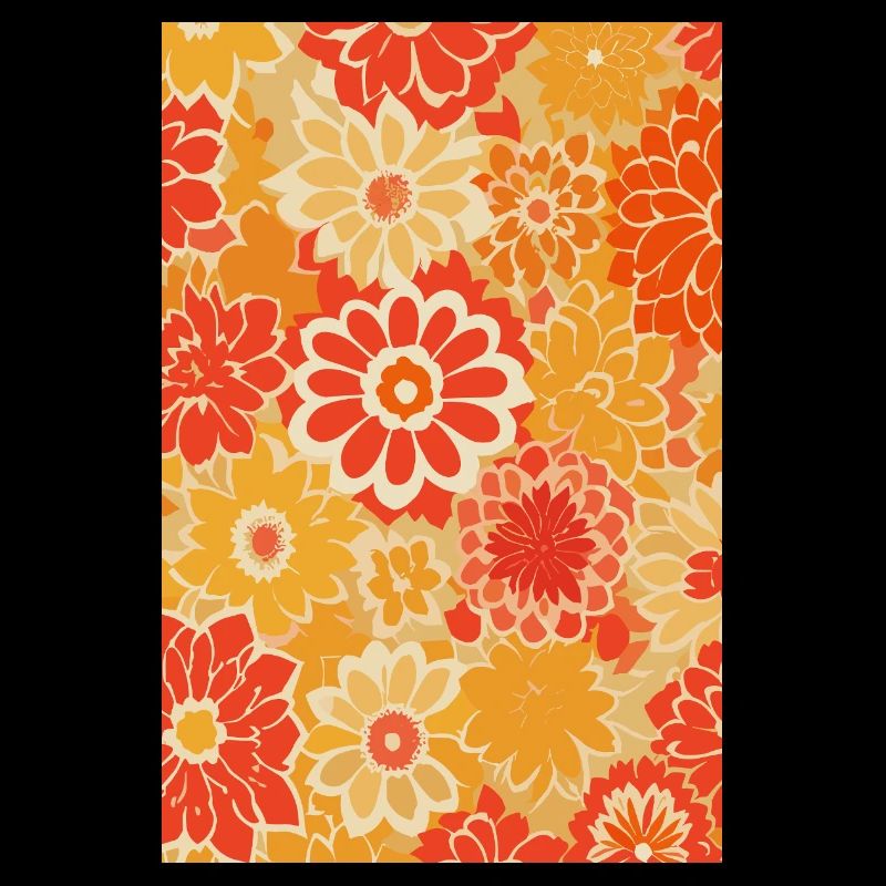 Vintage Blumenmuster
