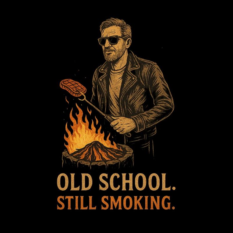 Old School. Still Smoking