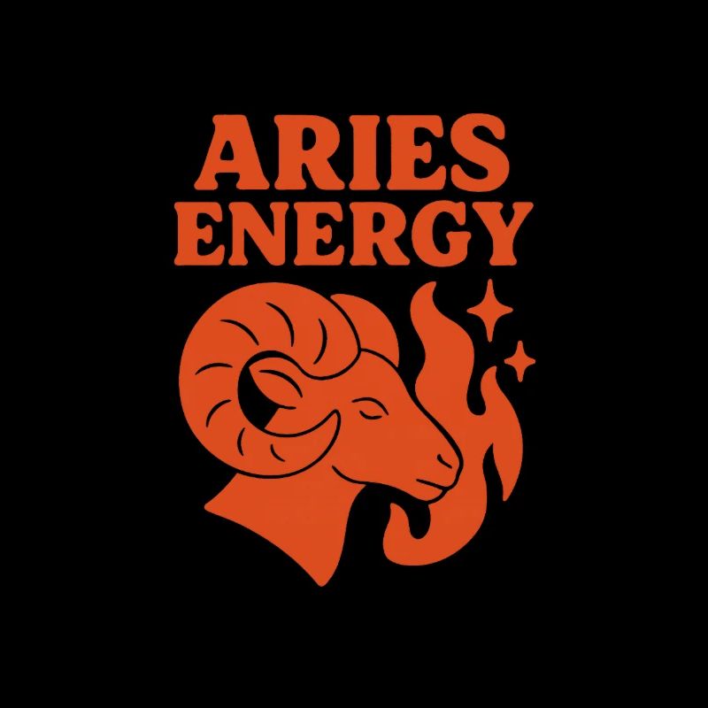 Aries Energy - Feuerzeichen Widder Design