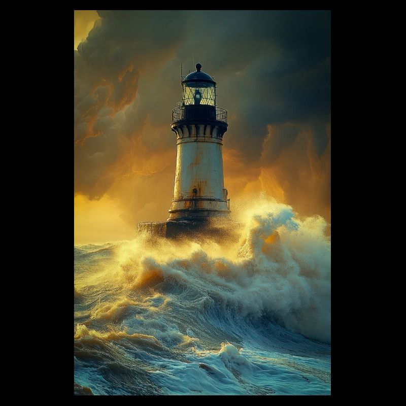 Phare dans la tempête
