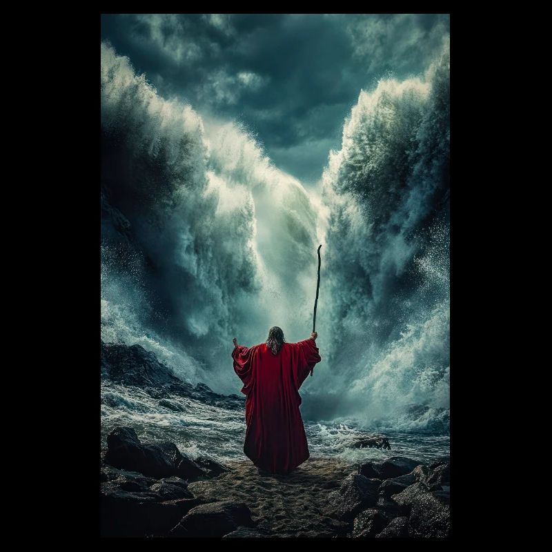 Séparer la mer avec la puissance