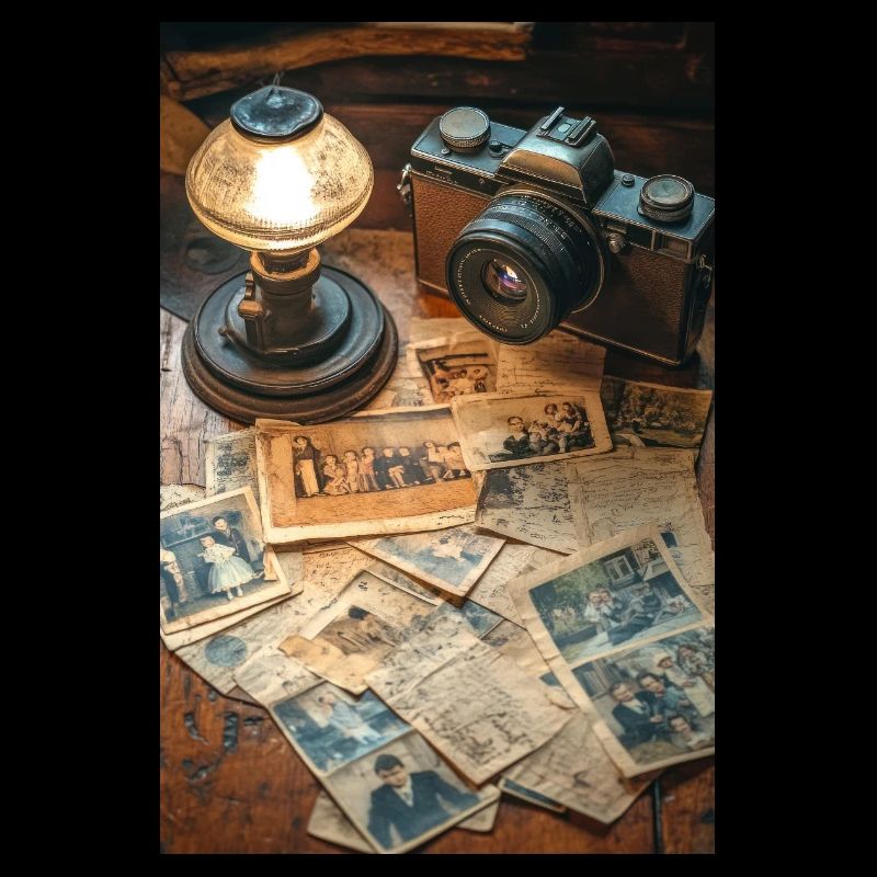 Des souvenirs vintage capturés dans le temps