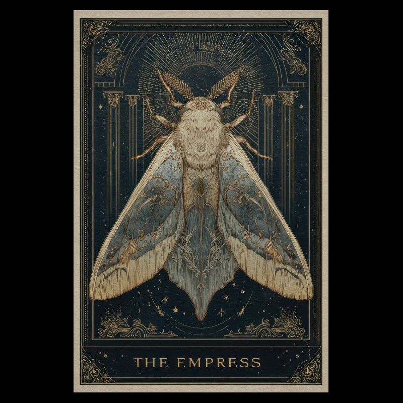 Le papillon de nuit de l’impératrice Tarot