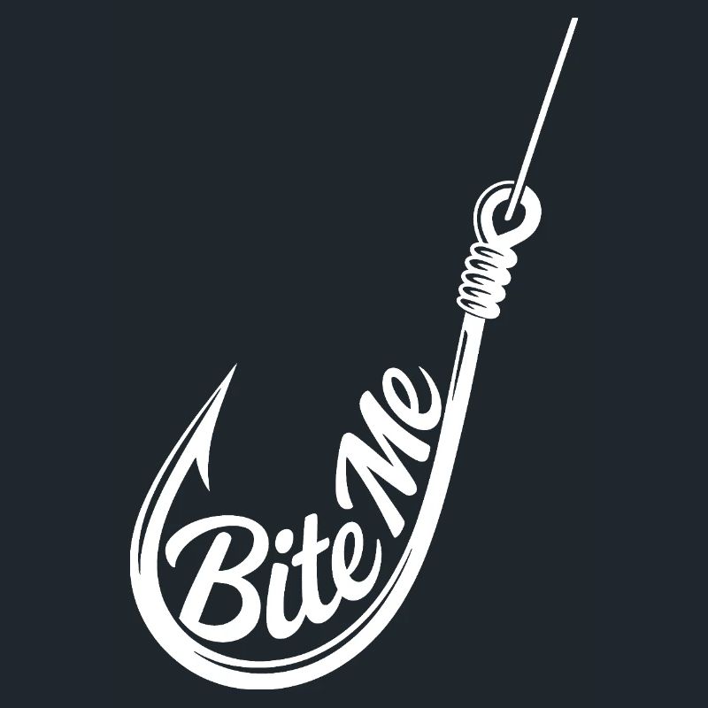 Bite Me Hook Silhouette Tee