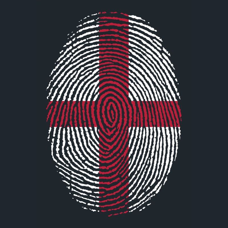Empreinte digitale du drapeau anglais