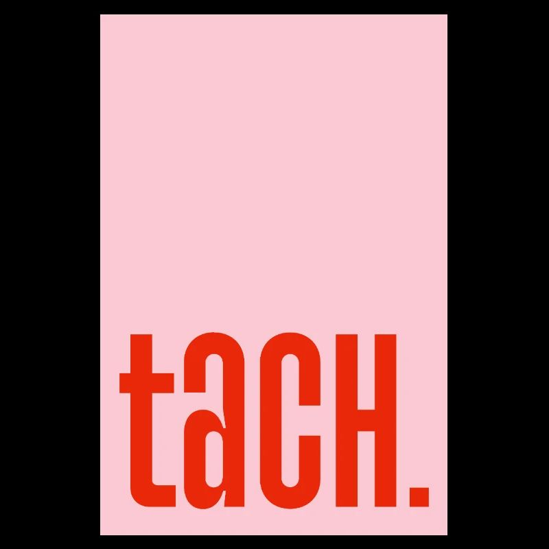 Tach - rosa rot