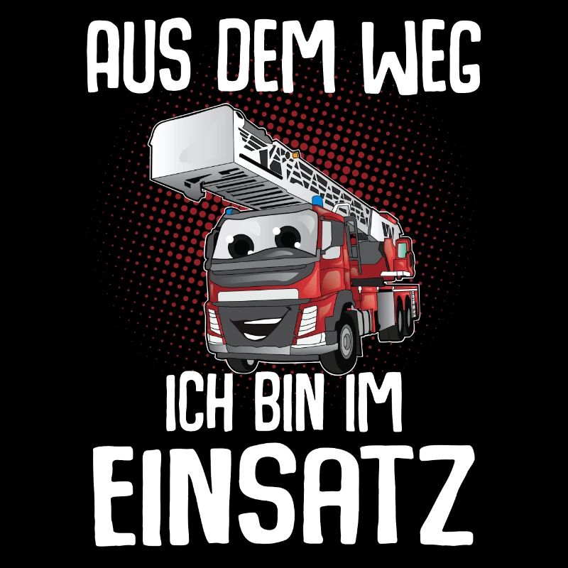 Feuerwehr Aus Dem Weg Ich Bin Im Einsatz