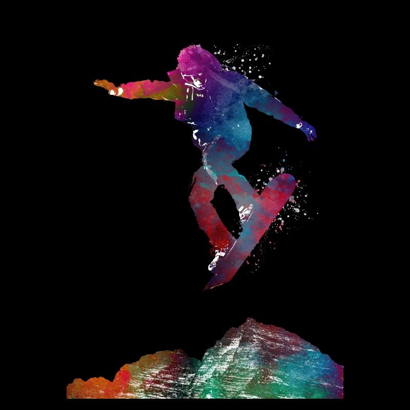 Snowboard Sport Kunst #snowboard